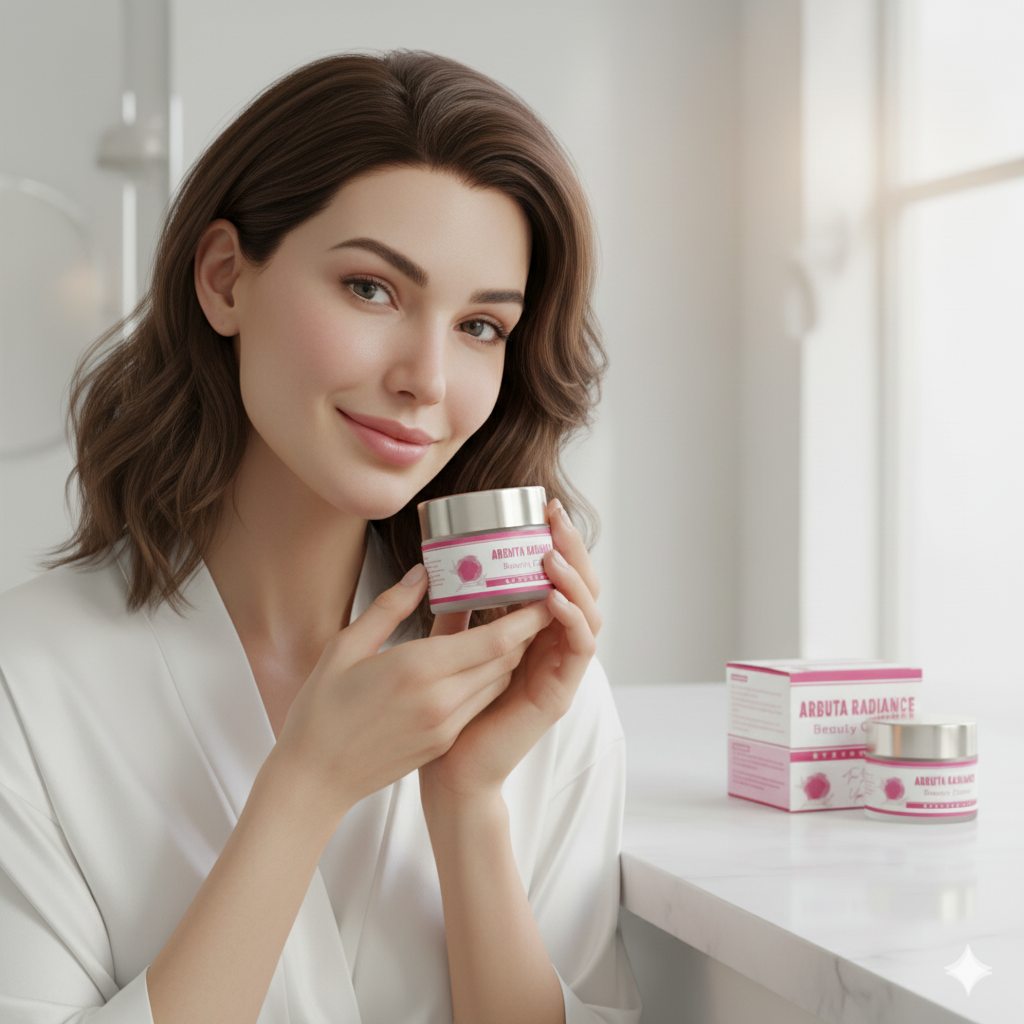 Arbuta Radiance Beauty Cream | Brightening  Cream &  Face Moisturizer