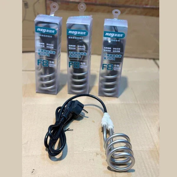 NSG F8 Electric Water Heating Rod 2000W Perfect For Winter Weather (With Box)