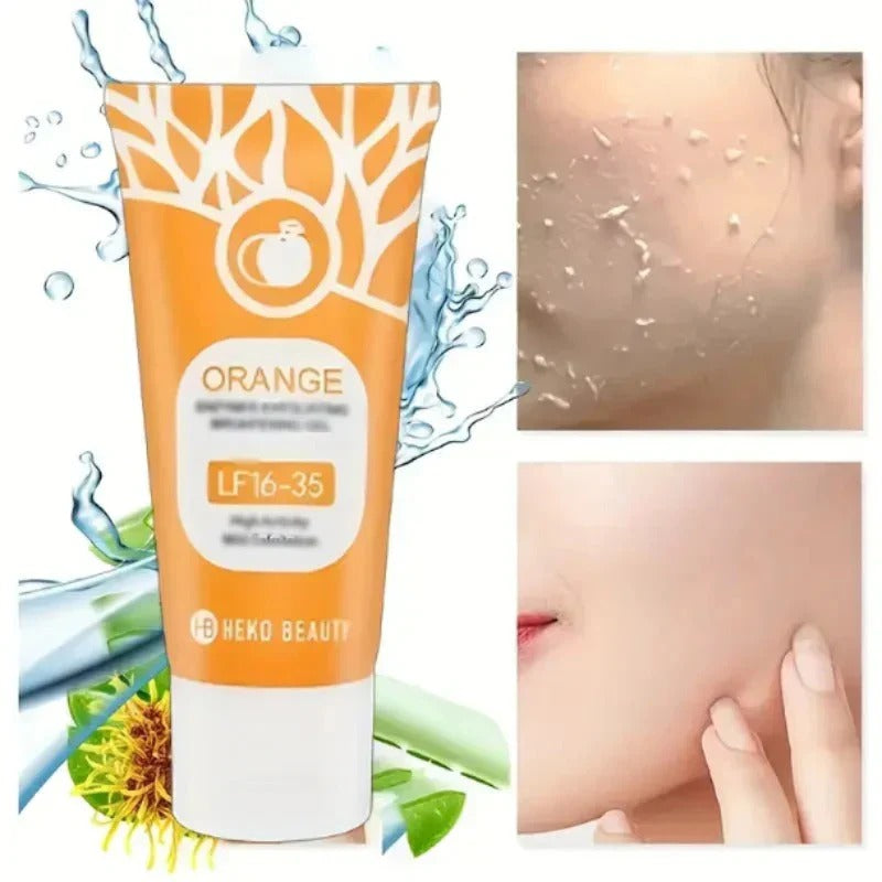 Orange Enzyme Exploiting Gel – Brightening, Exfoliating & Nourishing Citrus Skincare for Radiant, Healthy, Glowing Complexion Every Day (120gm)