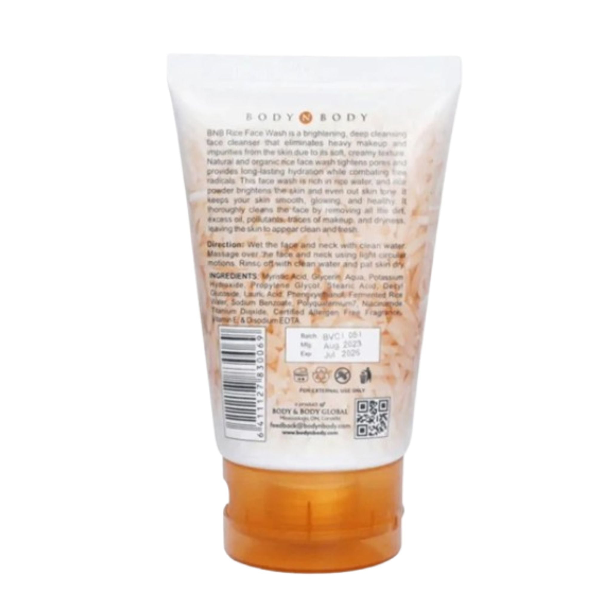 Bnb Whitening Rice Extract Bright & Glow Kit