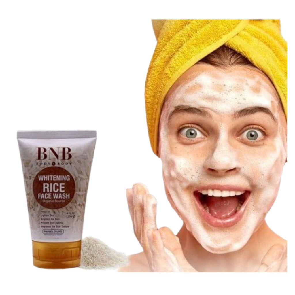 Bnb Whitening Rice Extract Bright & Glow Kit