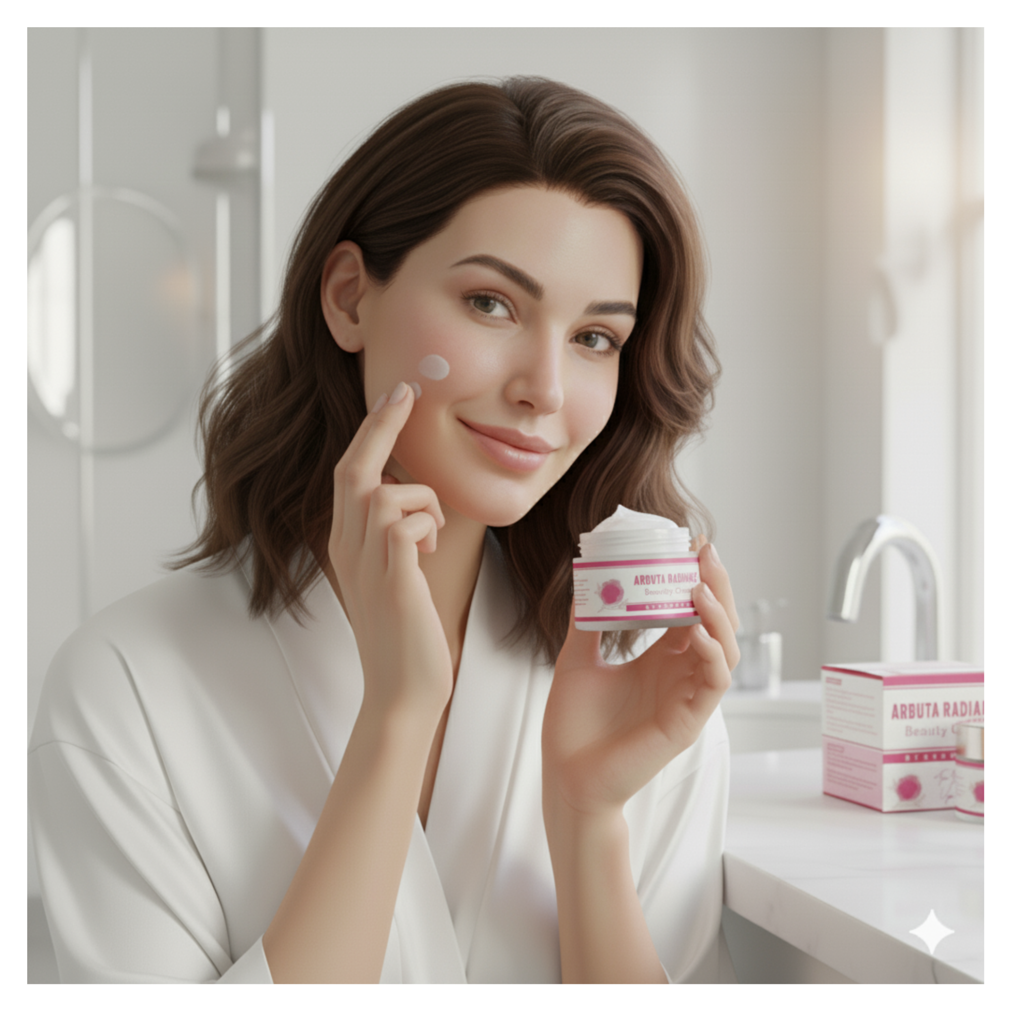 Arbuta Radiance Beauty Cream | Brightening  Cream &  Face Moisturizer