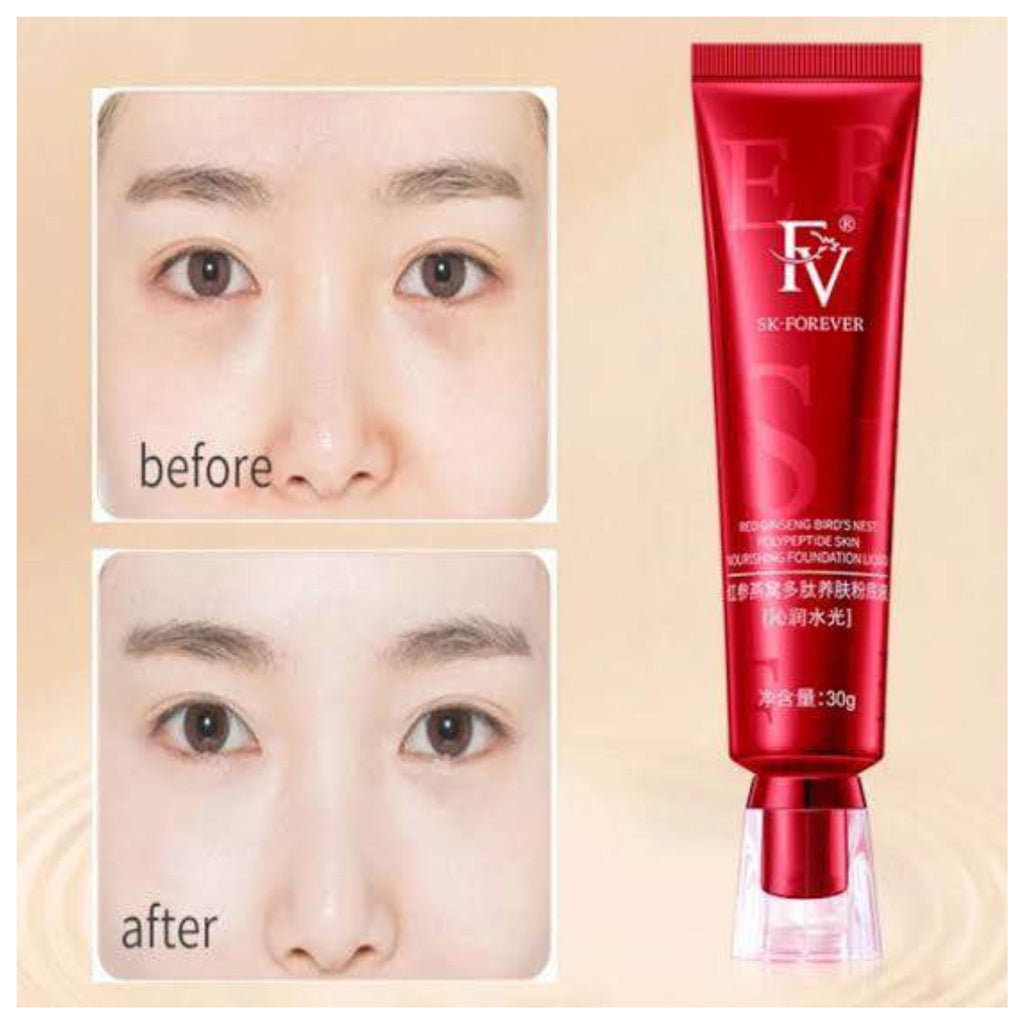 FV Oil-Control Liquid Foundation – Matte Finish, Long-Lasting Tube Foundation (30g) | Lightweight & Full Coverage Makeup