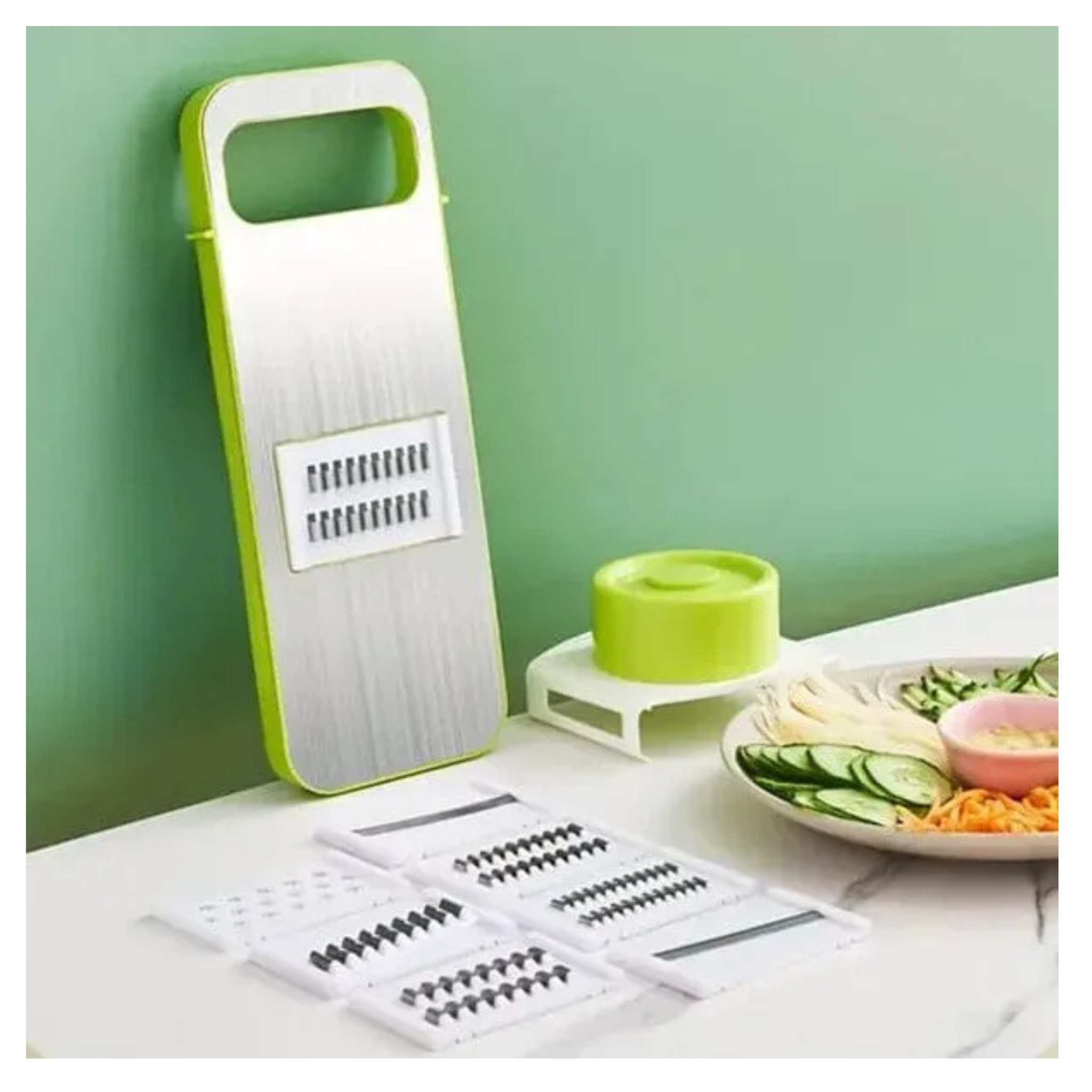 5-in-1 Multi-Functional Vegetable Slicer & Grater