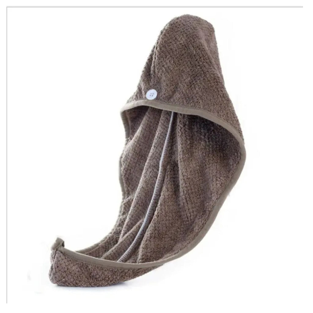 “Soft Quick-Dry Hair Towel Cap – Super Absorbent & Anti-Frizz Turban Wrap for Women”