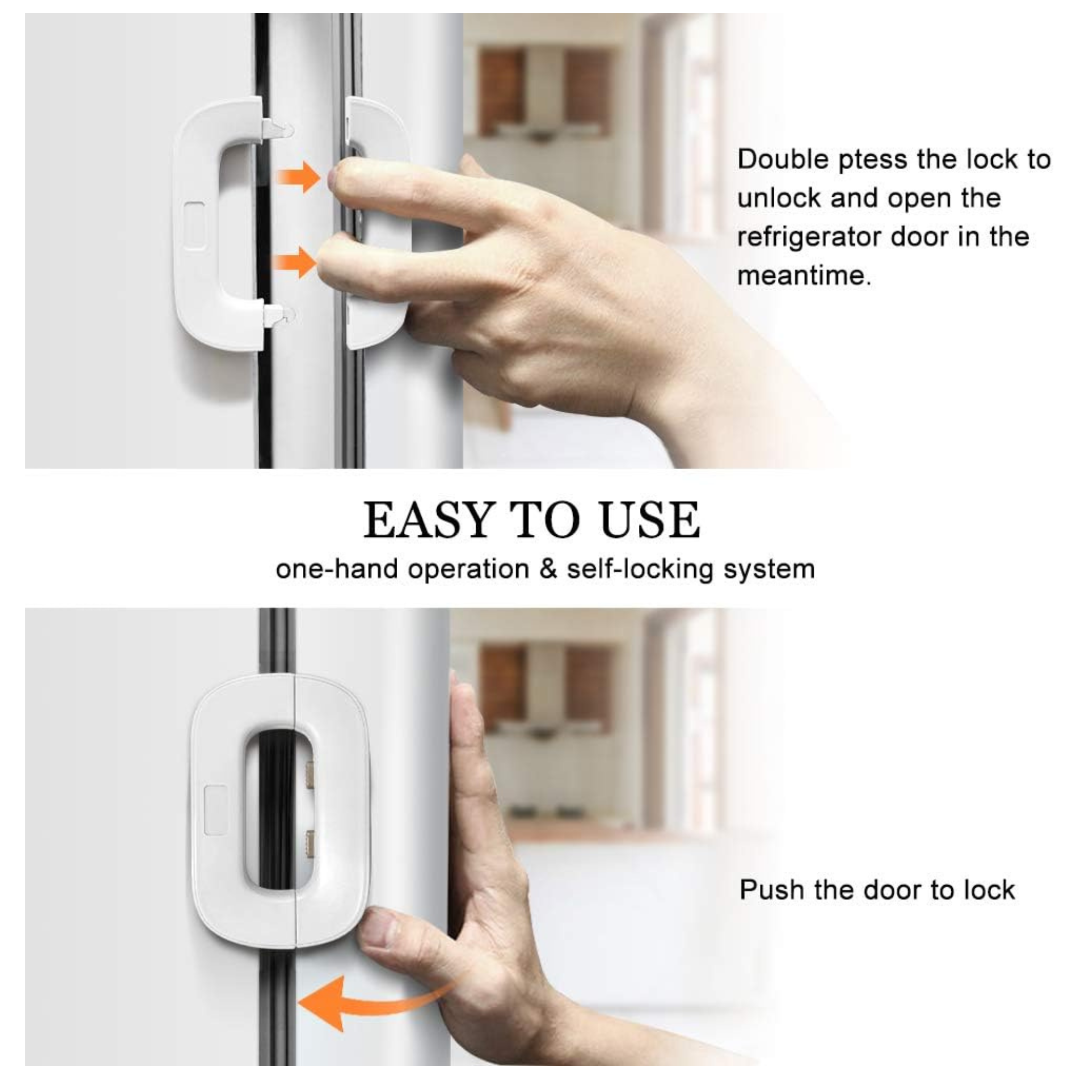 Child Safety Refrigerator Lock