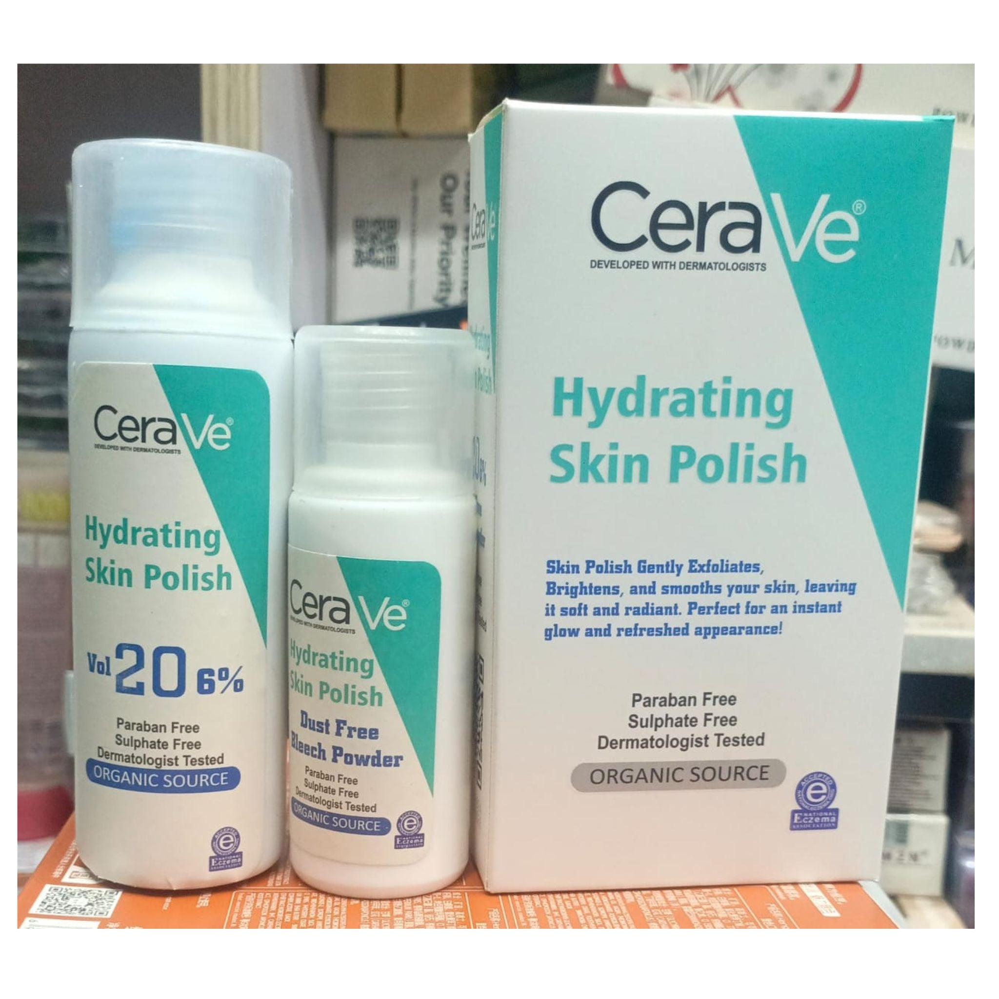 CERAVE HYDRATING SKIN POLISH smoother skin