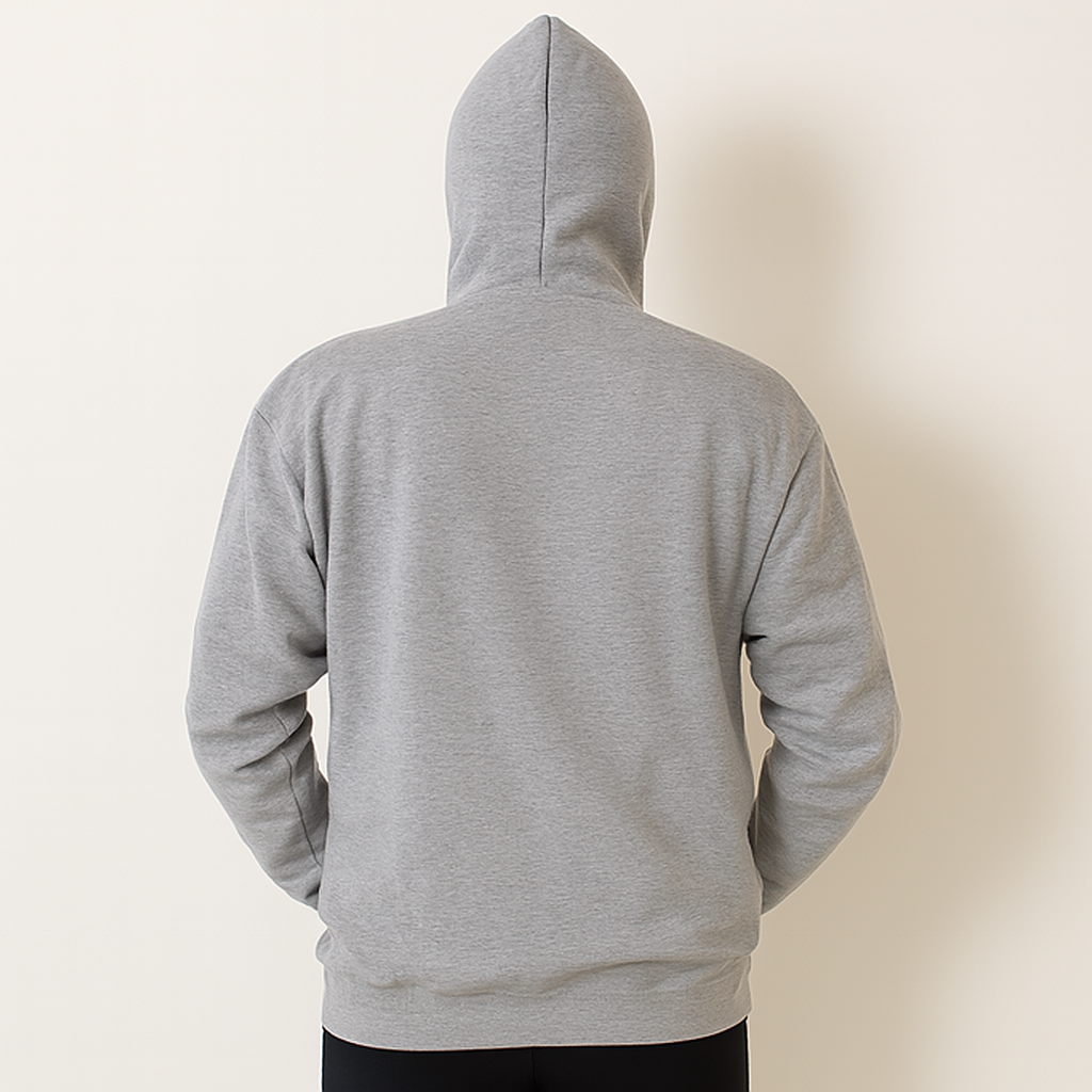New Summer Collection Full Grey Hoodie TWO HEART ONE LOVE Printed For Girl And Boys (Extra Large)