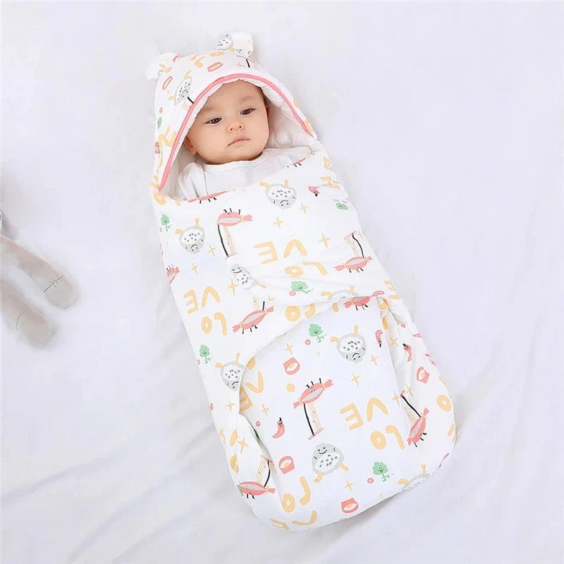 Newborn Baby Wrap Blankets Soft random color blanket