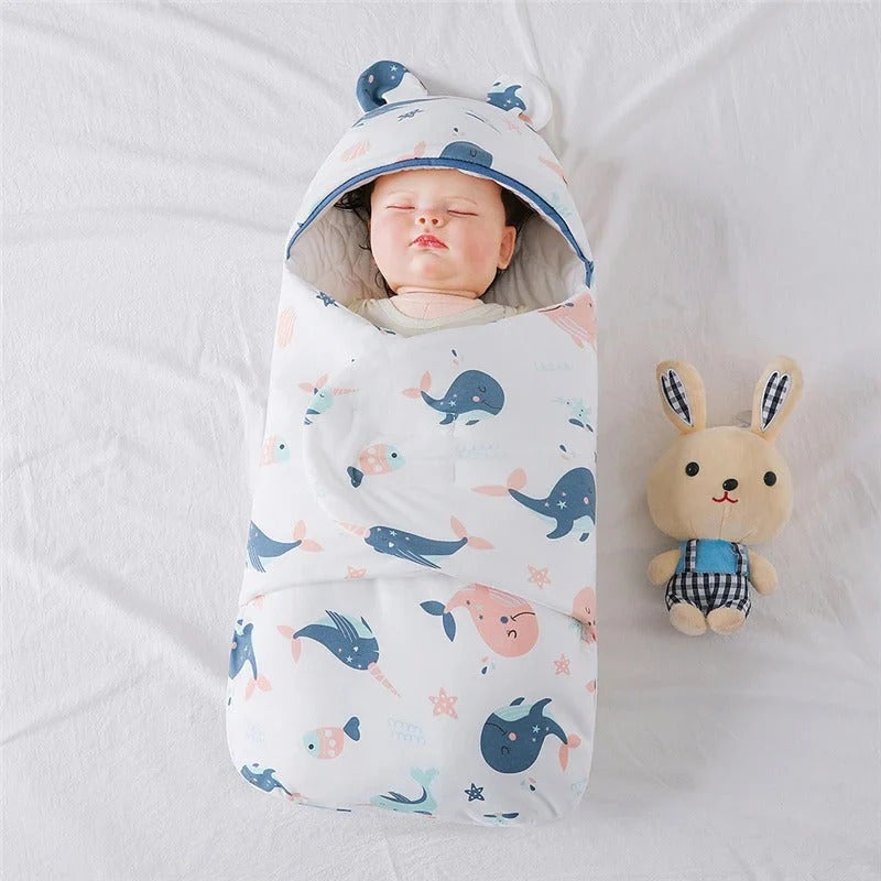 Newborn Baby Wrap Blankets Soft random color blanket